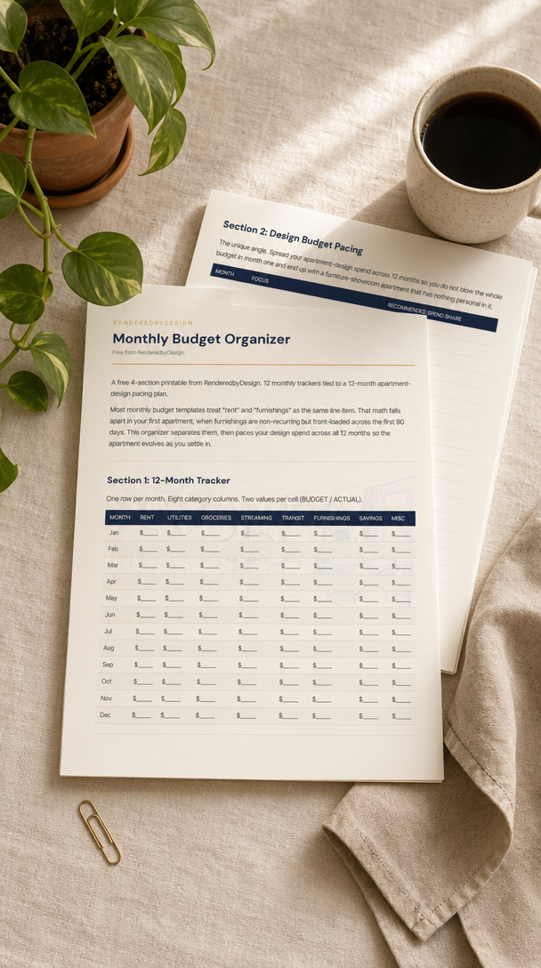 Monthly Budget Organizer