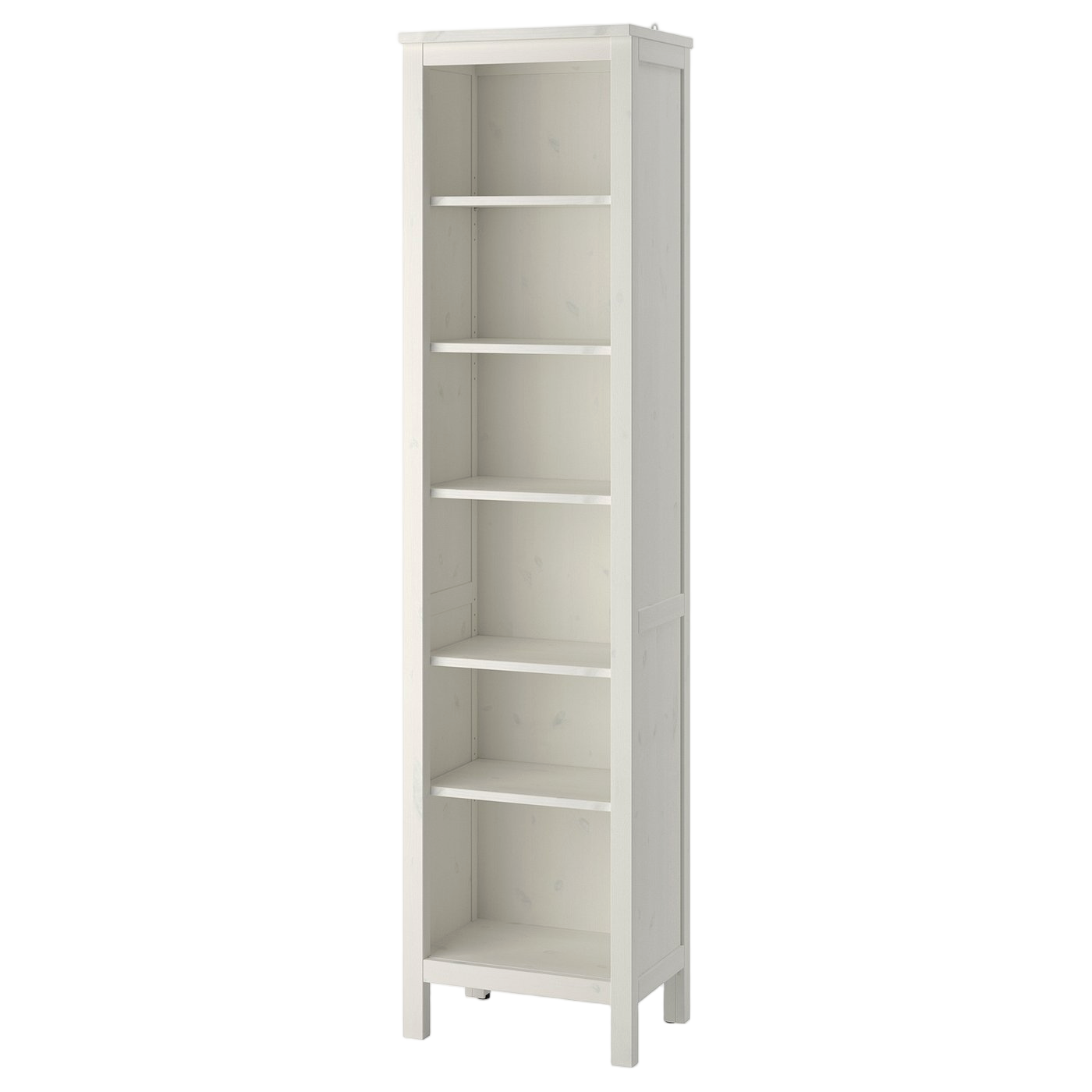 HEMNES Bookcase, White Stain 19 1/4 x 77 1/2