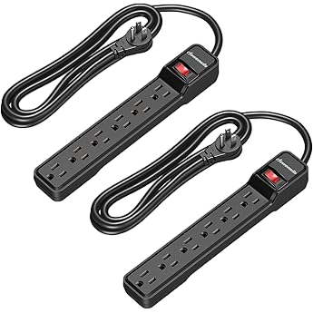 Power strip and surge protector for Day One