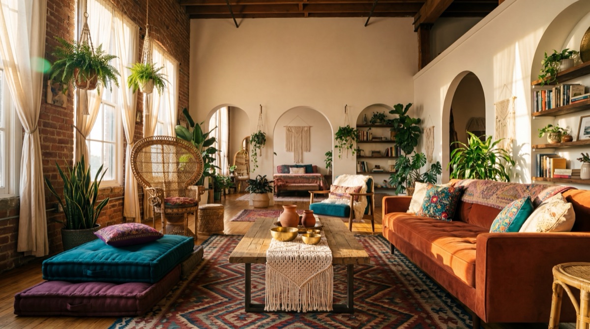Bohemian interior design guide