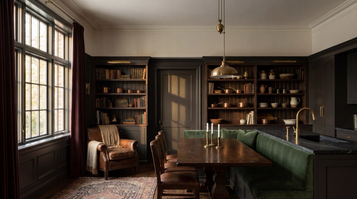 Dark academia interior design guide