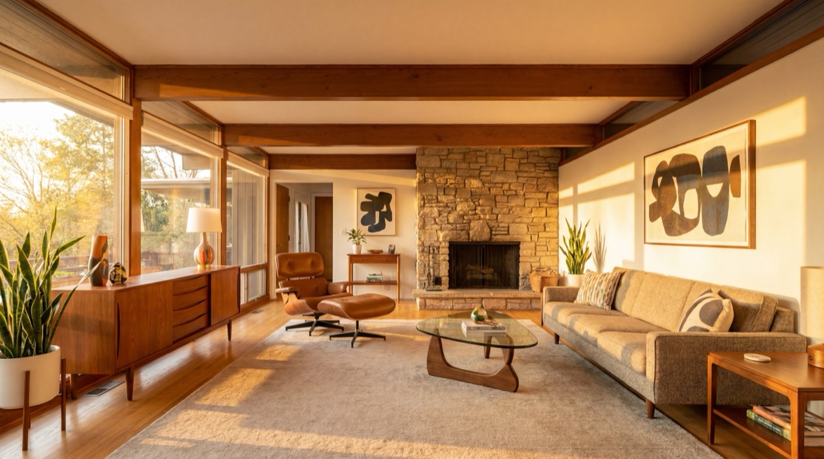 Mid-century modern interior design guide