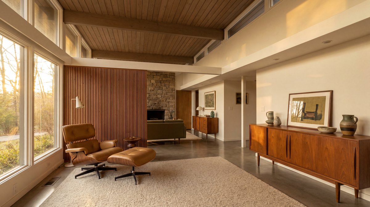 Mid-Century Modern Home Decor: Authentic vs. Replica
