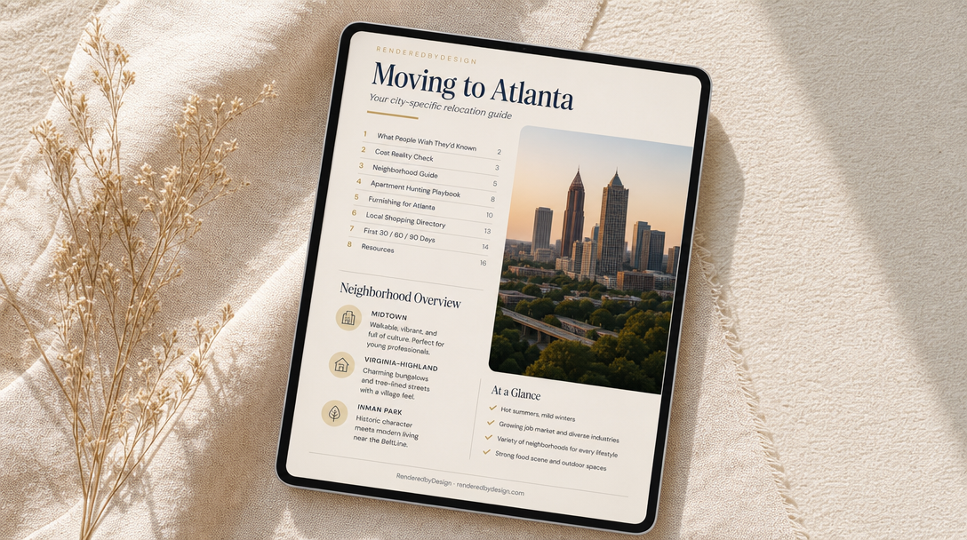 Moving To Atlanta Guide