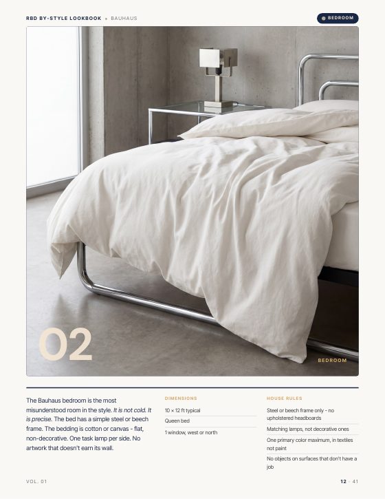 Page 12 of BAUHAUS STYLE LOOKBOOK