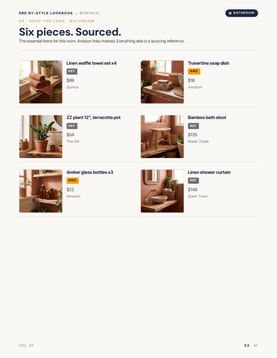 Page 23 of BIOPHILIC STYLE LOOKBOOK