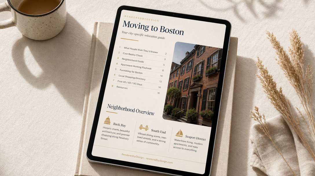 Moving To Boston Guide