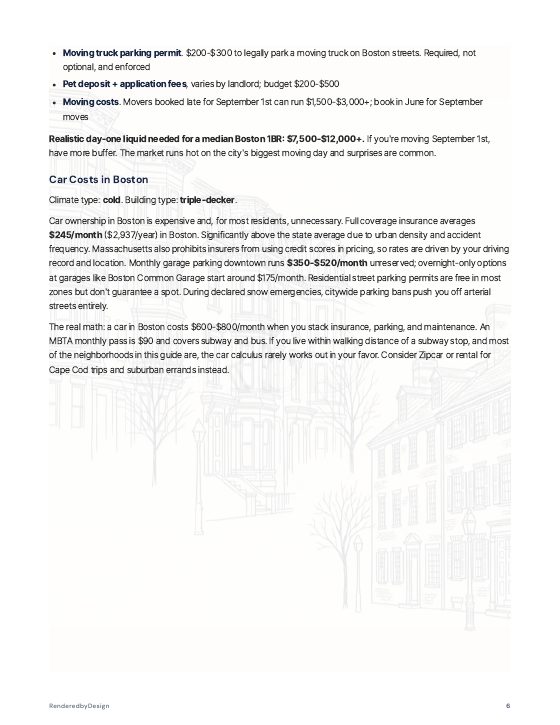 Page 6 of MOVING TO BOSTON GUIDE