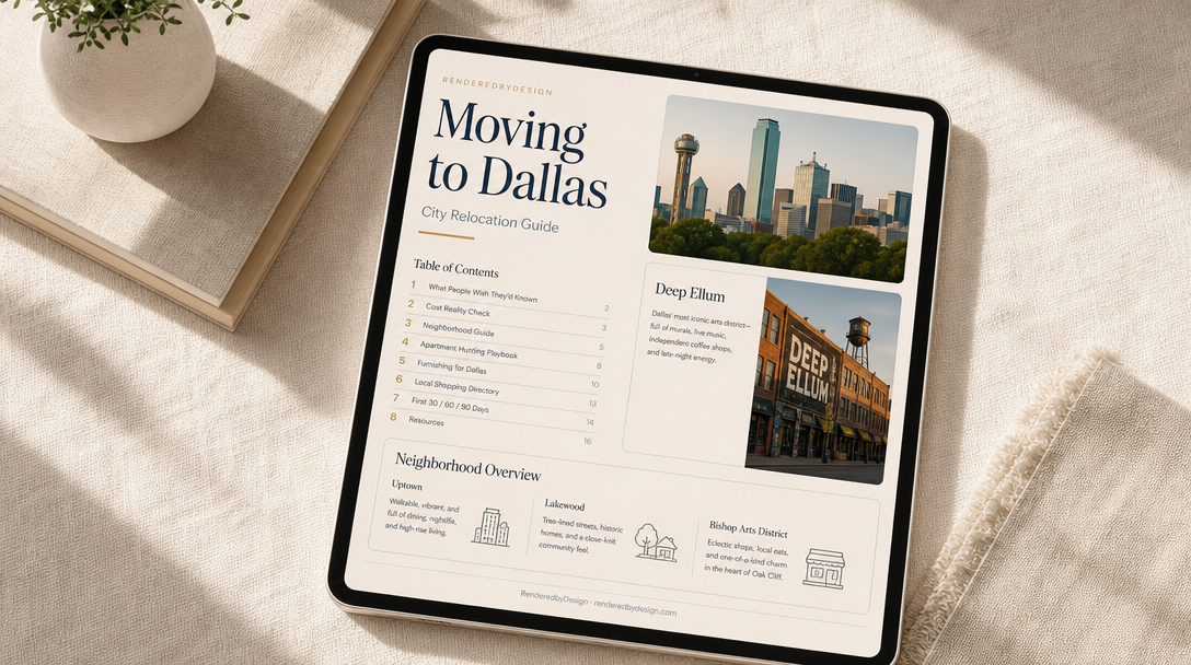 Moving To Dallas Guide