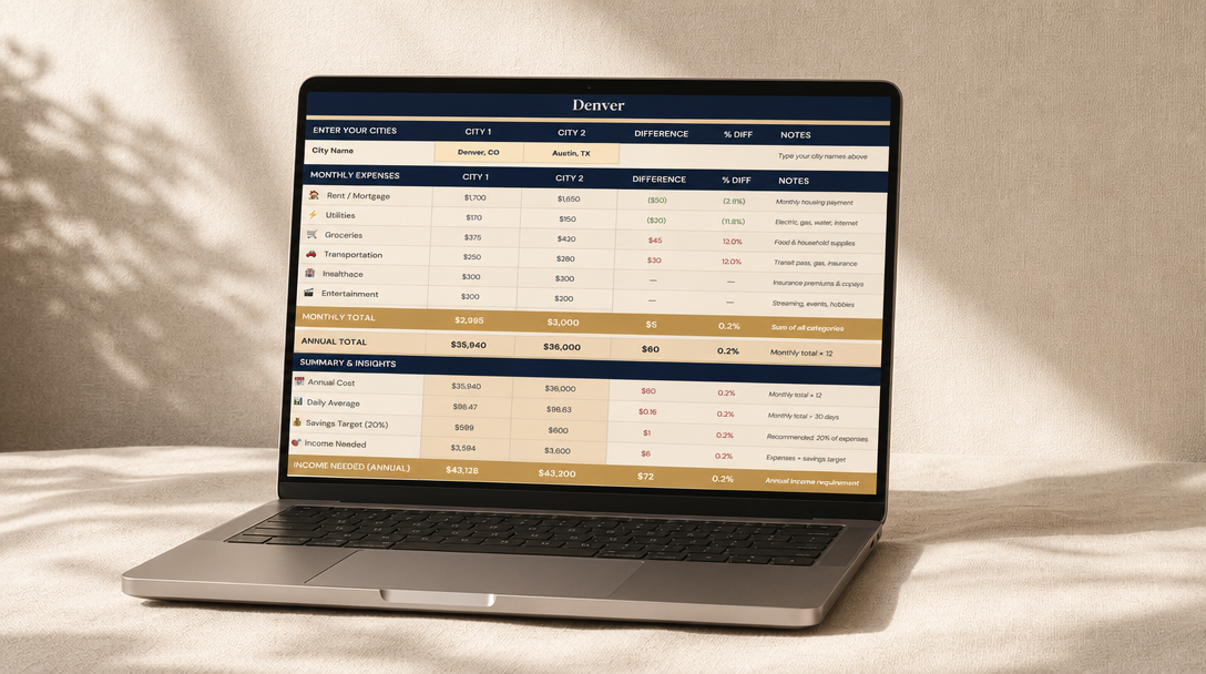 Denver Cost Calculator