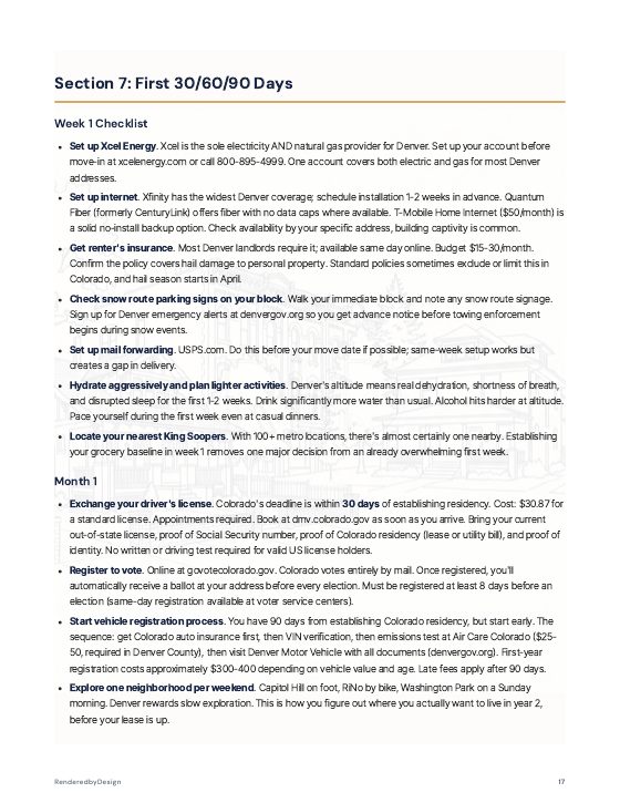Page 17 of MOVING TO DENVER GUIDE