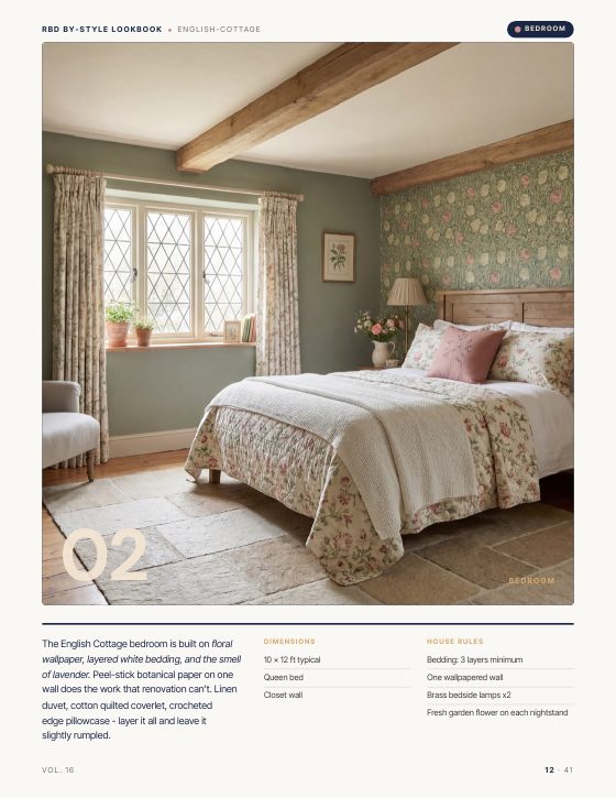 Page 12 of ENGLISH COTTAGE STYLE LOOKBOOK