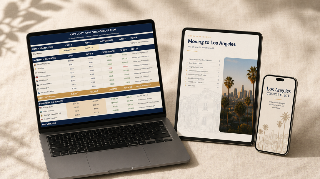 Cover page from the Los Angeles Complete Kit