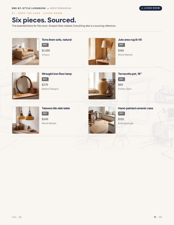 Page 11 of MEDITERRANEAN STYLE LOOKBOOK