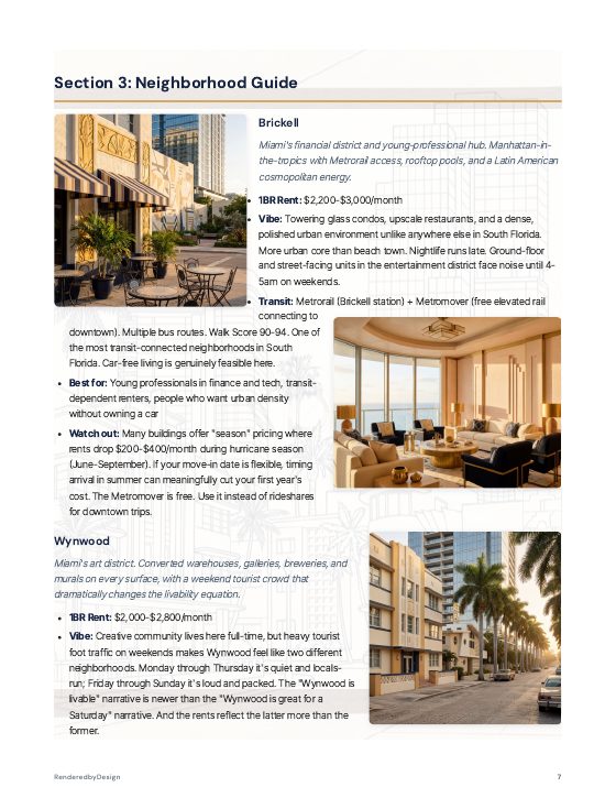 Page 7 of MOVING TO MIAMI GUIDE