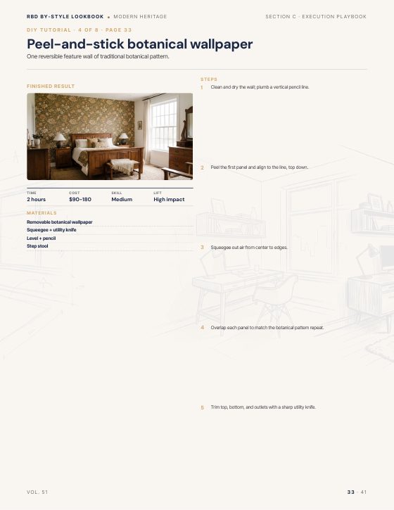 Page 33 of MODERN HERITAGE STYLE LOOKBOOK