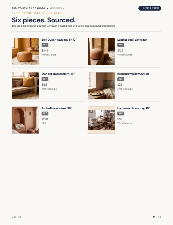 Page 11 of MOROCCAN STYLE LOOKBOOK