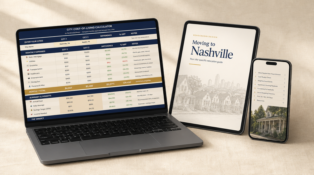 Cover page from the Nashville Complete Kit