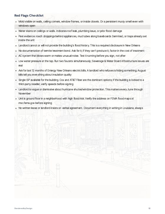 Page 12 of MOVING TO NEW ORLEANS GUIDE