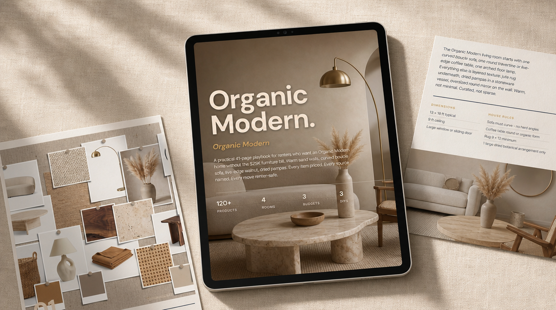 Organic Modern Lookbook