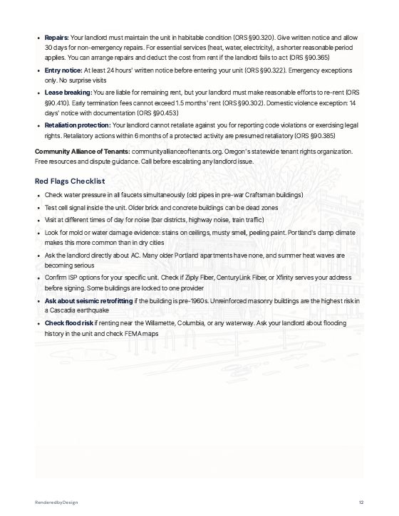 Page 12 of MOVING TO PORTLAND GUIDE