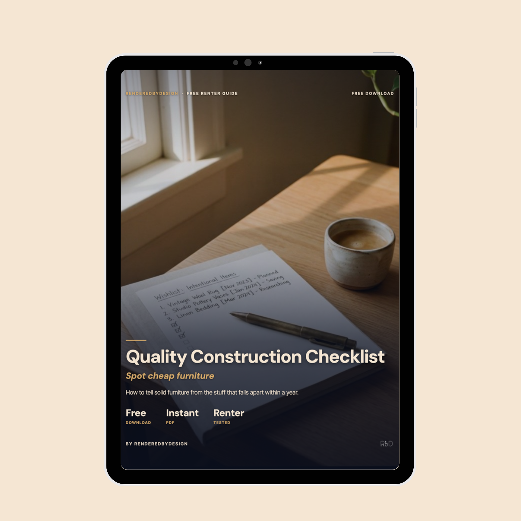 Quality Construction Checklist