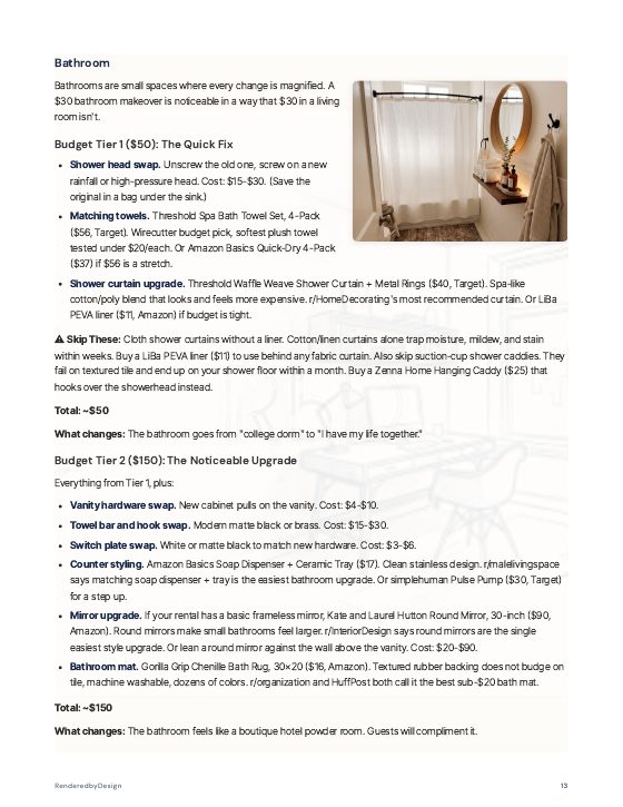 Page 13 of THE RENTER MAKEOVER PLAYBOOK