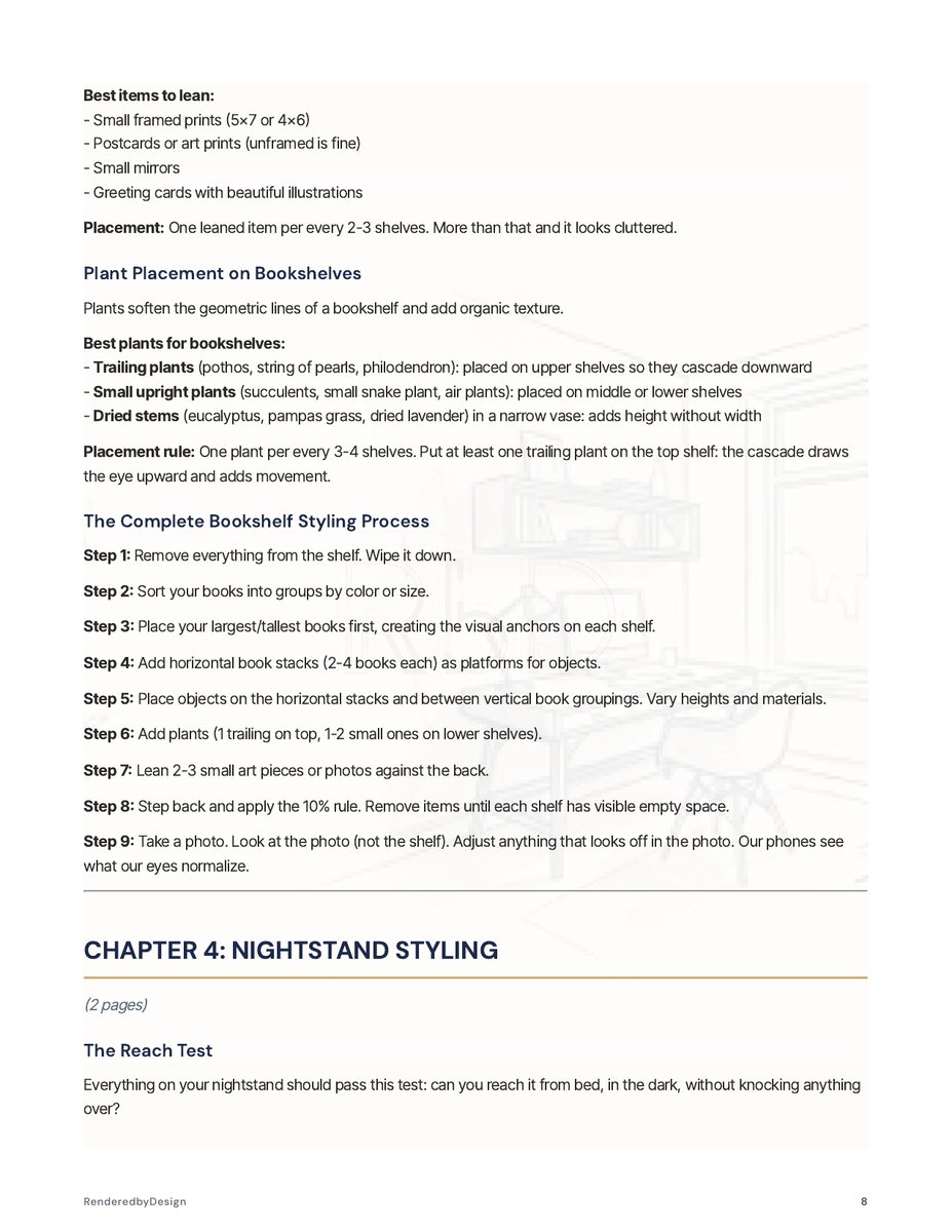Page 5 page from The Room Reveal Styling Playbook