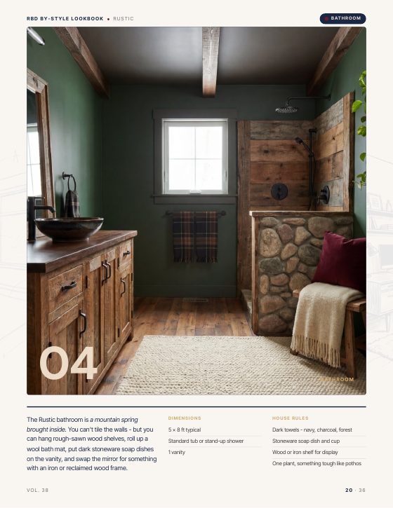 Page 20 of RUSTIC STYLE LOOKBOOK