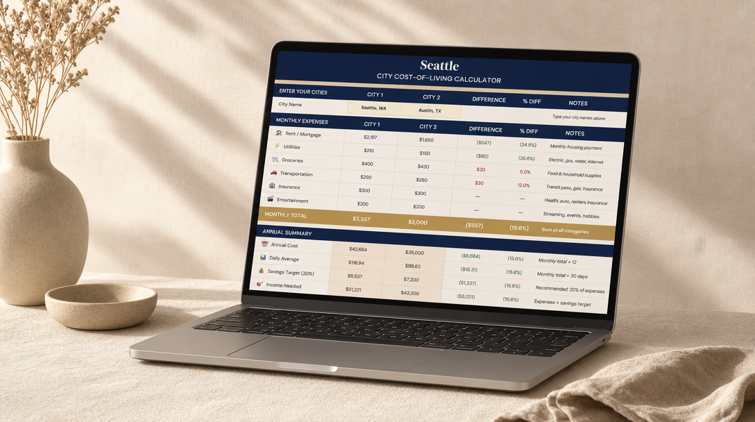 Seattle Cost Calculator