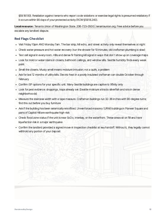 Page 12 of MOVING TO SEATTLE GUIDE