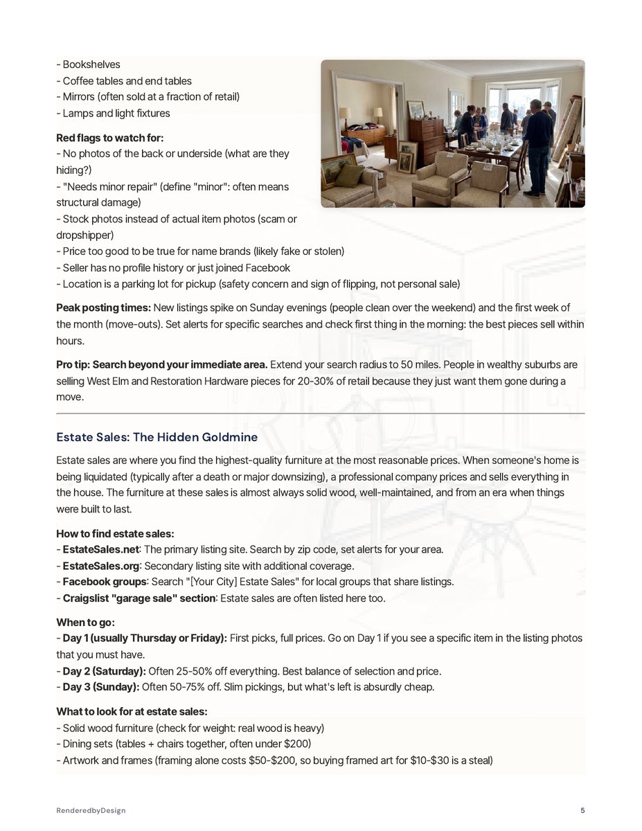 Page 4 page from The Secondhand First Guide