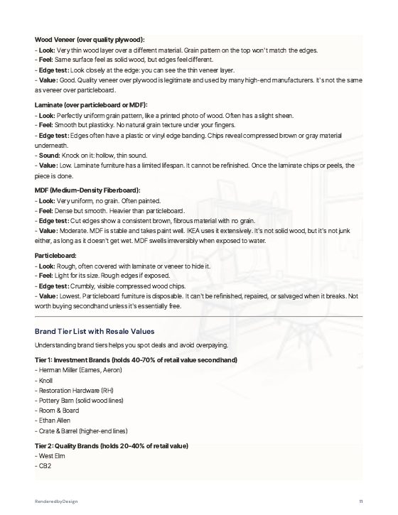 Page 11 of THE SECONDHAND FIRST GUIDE