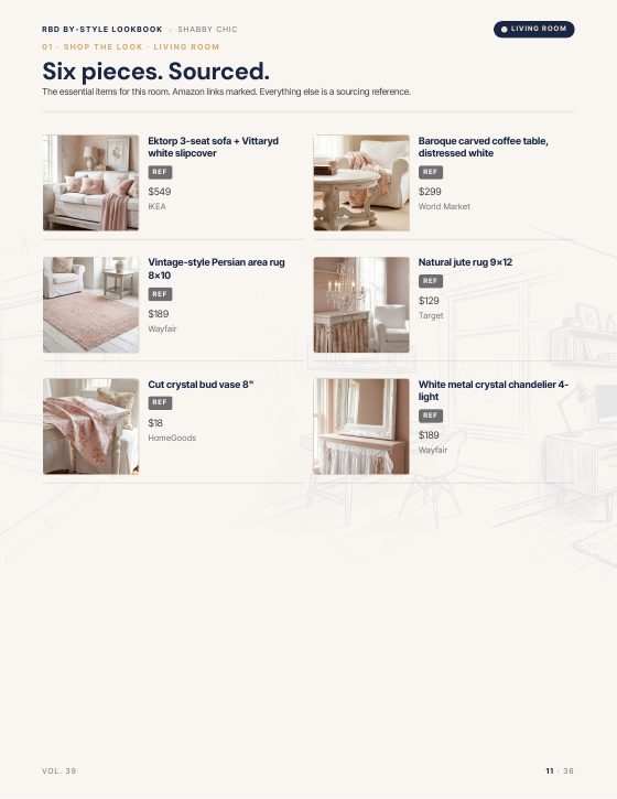 Page 11 of SHABBY CHIC STYLE LOOKBOOK