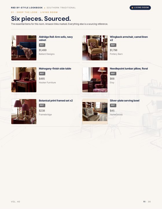 Page 11 of SOUTHERN TRADITIONAL STYLE LOOKBOOK