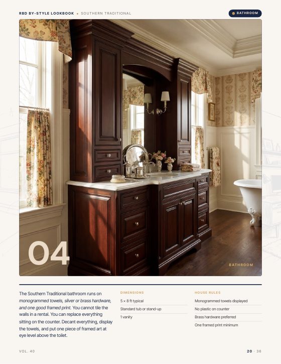 Page 20 of SOUTHERN TRADITIONAL STYLE LOOKBOOK