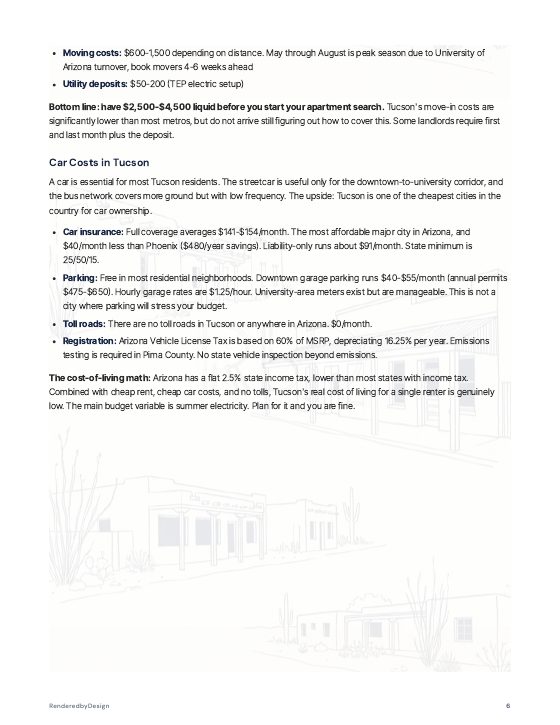 Page 6 of MOVING TO TUCSON GUIDE