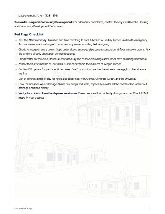 Page 12 of MOVING TO TUCSON GUIDE