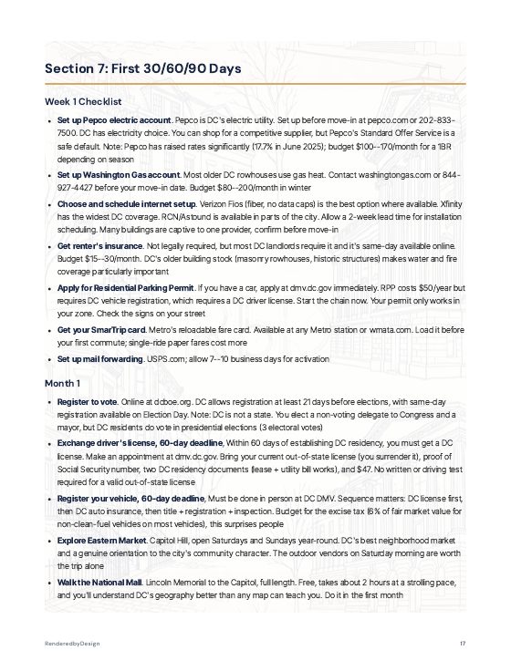 Page 17 of MOVING TO WASHINGTON DC GUIDE